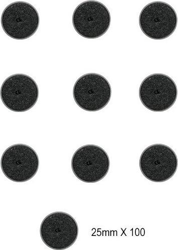Produktbild Games Workshop Citadel: x100 25mm Round Bases (Kunststoff)