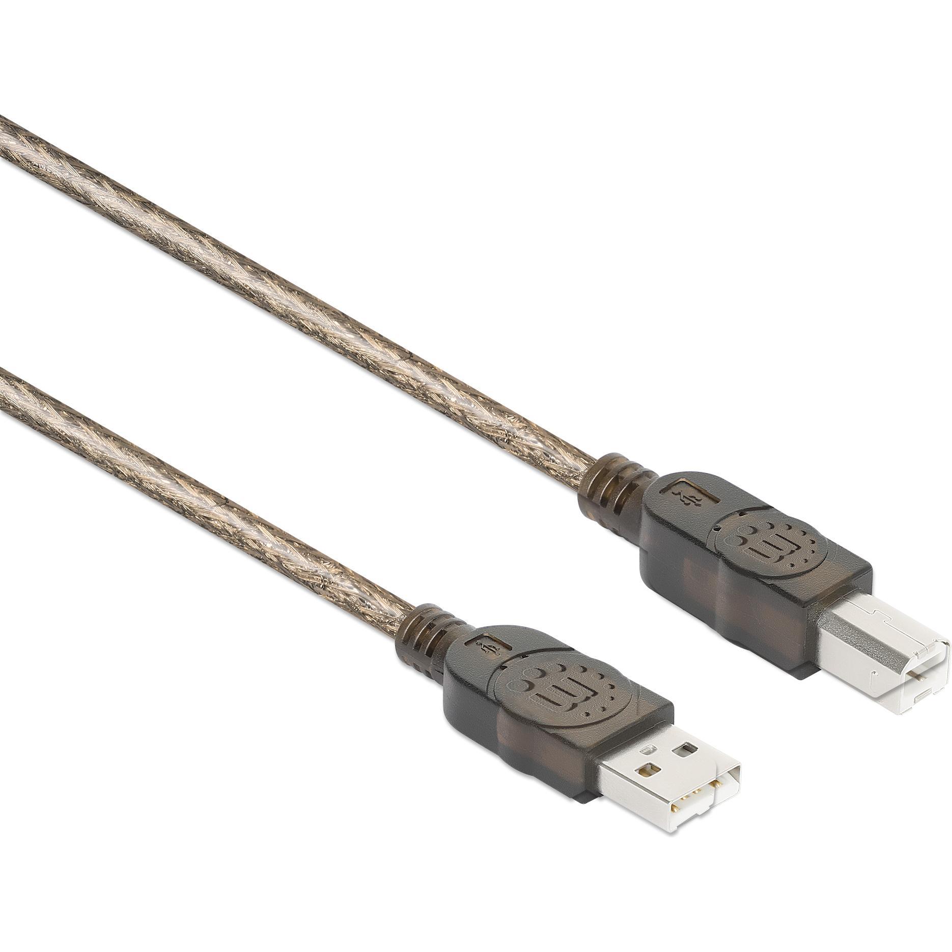 Manhattan Aktives USB 2.0 Anschlusskabel (11 m, USB 2.0), USB Kabel