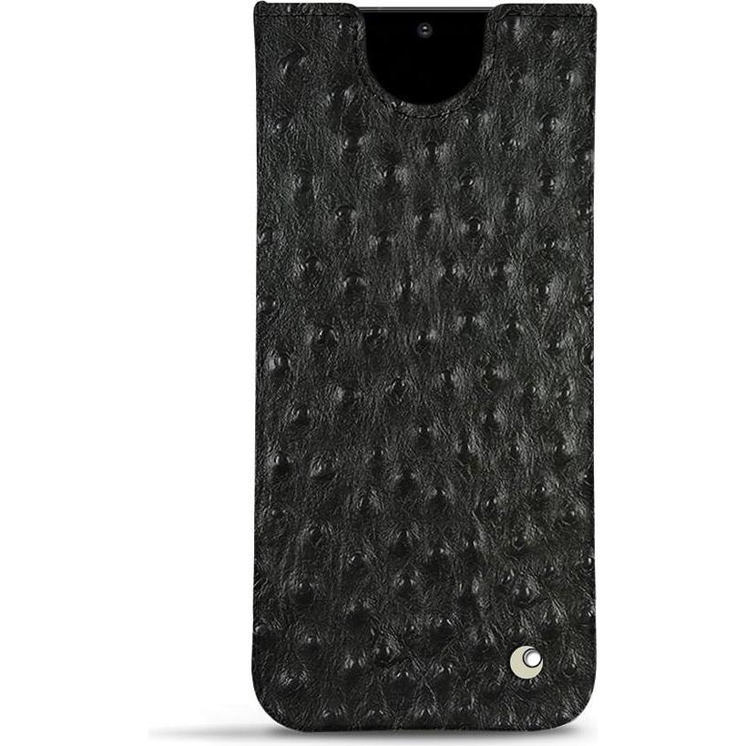 Noreve Lederschutzhülle (Samsung Galaxy S20), Smartphone Hülle, Schwarz