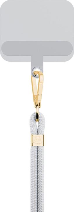 Produktbild 3MK EasyClip White (gold) Smycz do telefonu