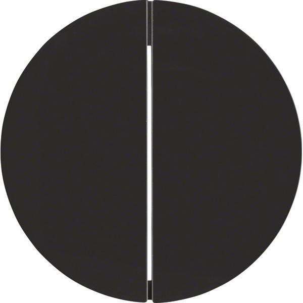 Berker Taste 2fach 85142131 schwarz glänzend R.1R.3 Bedienelement intelligent 4011334368717, Taster + Schalter, Schwarz