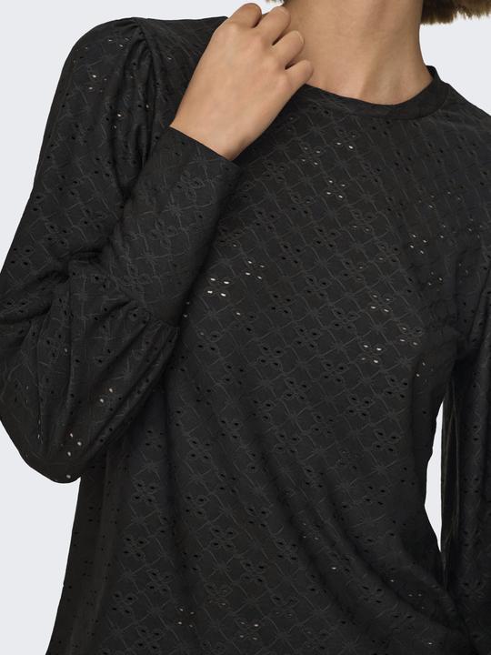 Actual product image JdY Loose fit V-neck Voluminous sleeve cut T-shirt top (M)