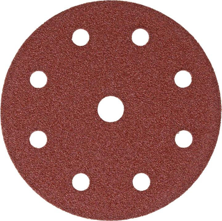 Actual product image Stier Sanding discs wood D125 / P150 / 8-hole (P150)