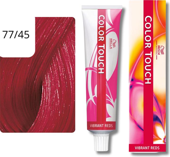 Produktbild Wella Colour Touch Vibrant Reds (77/45 mittelblond rot-mahagoni)