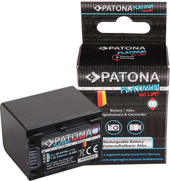Actual product image Patona Platinum (Camera battery)