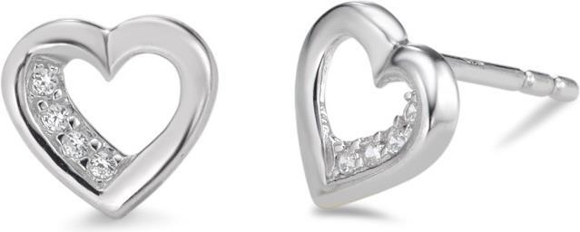 Produktbild Rhomberg Ohrstecker, Herz (Silber)