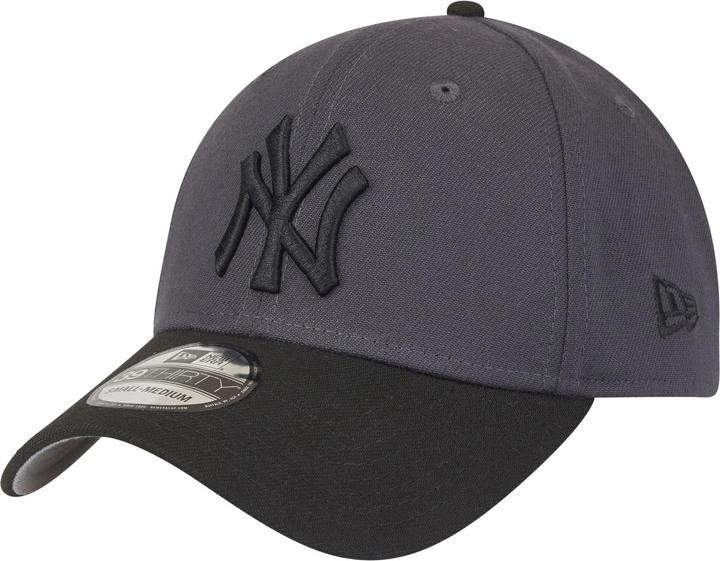 Actual product image New Era 39Thirty Stretch Cap - New York Yankees graphite M/L (M, L)