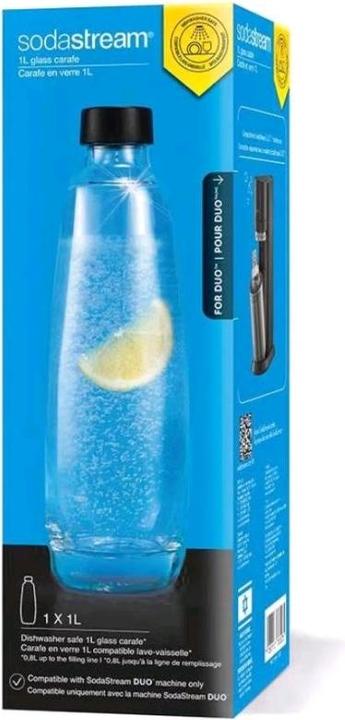 Produktbild SodaStream 1L Glaskaraffe für Duo