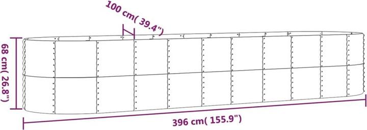 Immagine prodotto vidaXL Hochbeet