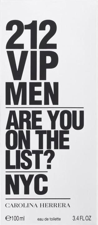 Produktbild Carolina Herrera 212 VIP Men (Eau de Toilette, 100 ml)