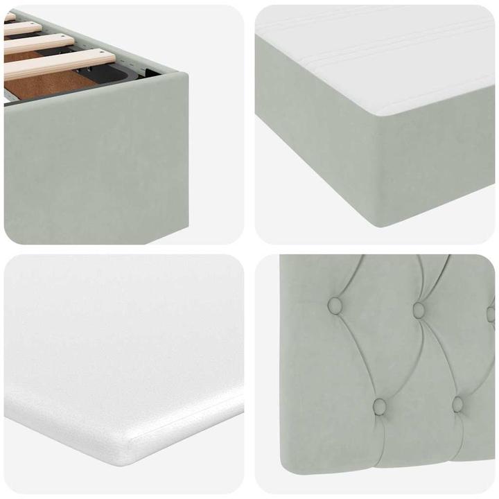 Image du produit vidaXL Modernes Bett (140 x 200 cm)