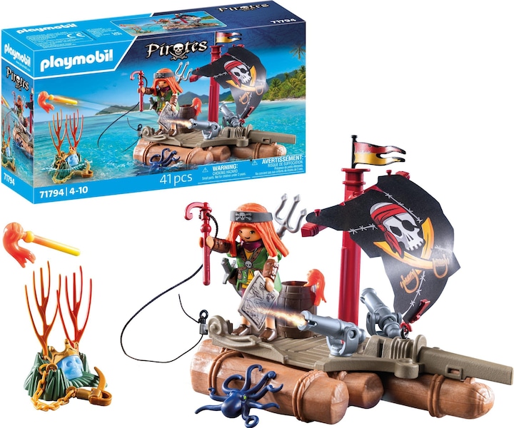 Productafbeelding Playmobil Een schat vinden op een piratenvlot (71794, Playmobil Piraten)