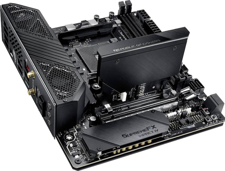 Productafbeelding ASUS ROG Crosshair VIII Impact (AM4, AMD X570, Mini-DTX)