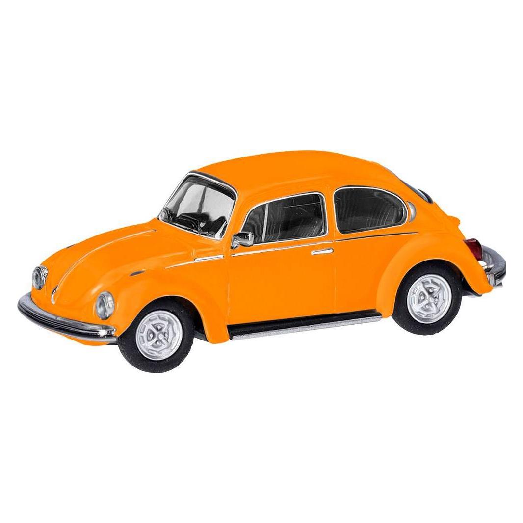 Herpa 421096-002 H0 Pkw Modell Volkswagen Käfer 1303, Leuchtorange