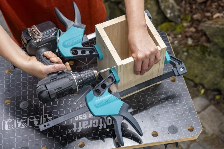 Produktbild wolfcraft 1 EHZ - Einhandzwinge Easy 75/300mm (300 mm)