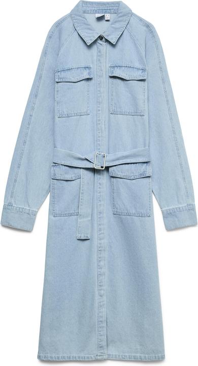 Produktbild Vero Moda VMLINEA Langes Kleid Jeanskleid (XL)