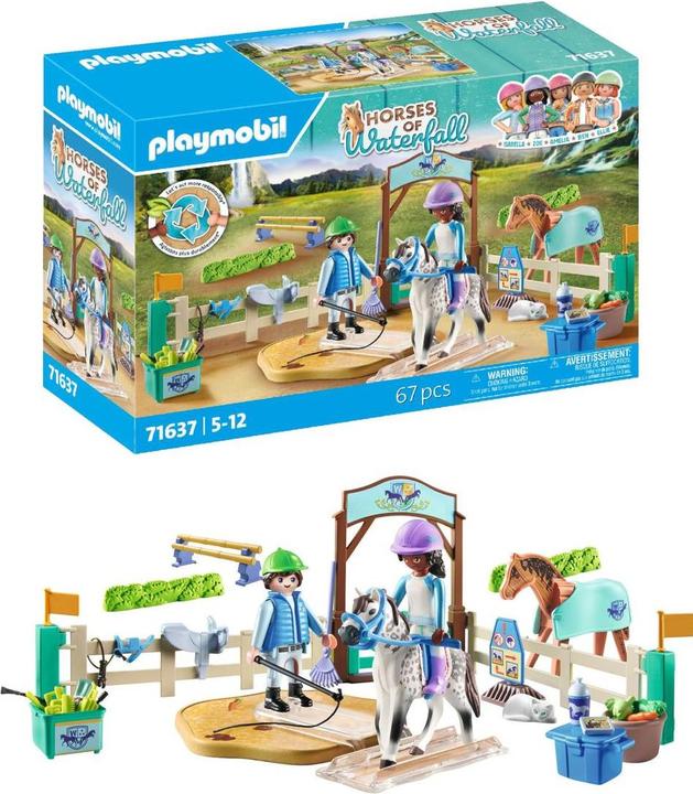 Immagine prodotto Playmobil Maneggio moderno (71637, Playmobil Horses of Waterfall)