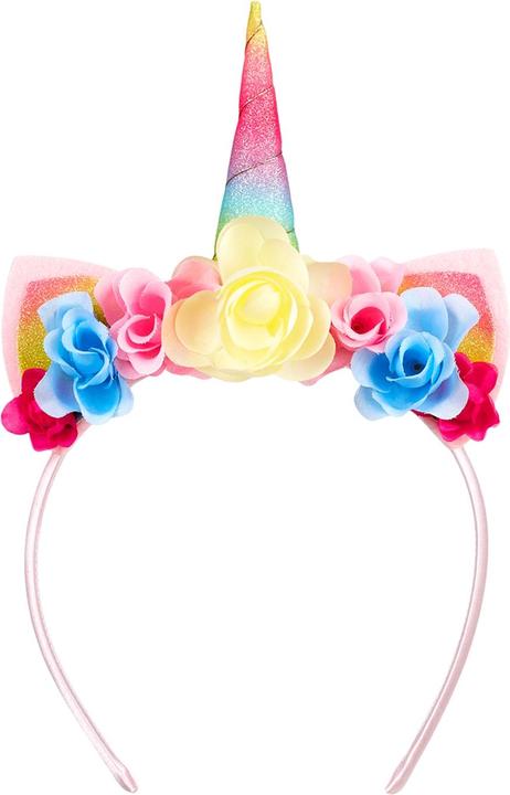 Immagine prodotto Souza Cerchietto Unicorno per bambini, fiori