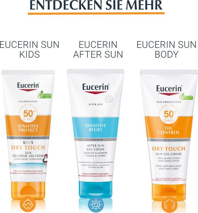 Immagine prodotto Eucerin SUN Face Oil Control Gel-Crema colorata media SPF 50+ (Crema solare viso, SPF 50+, 50 ml, 97.24 g)