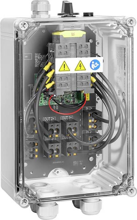 Actual product image Weidmüller Generator connection box