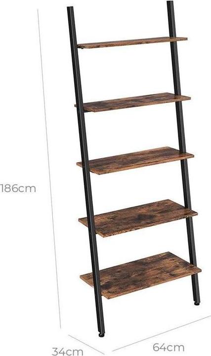 Produktbild Vasagle Leiter-Regal (64 x 34.5 x 186.5 cm)
