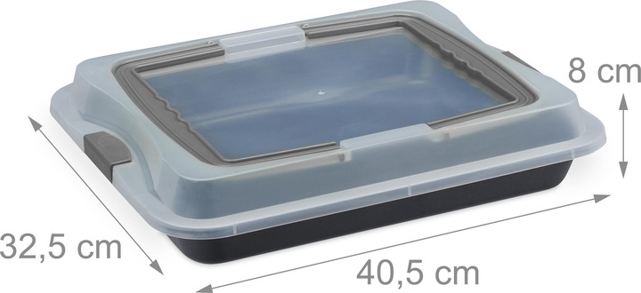 Actual product image Relaxdays Baking tray