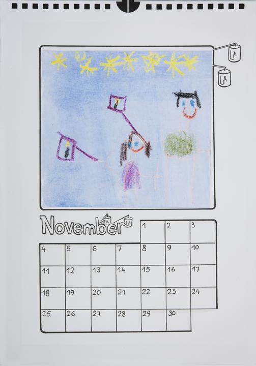 Actual product image Betzold Calendar, set of 10 (A4)