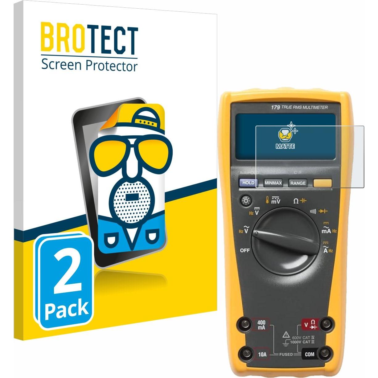 BROTECT, Multimeter, Entspiegelungs-Schutzfolie Displayschutz Matt