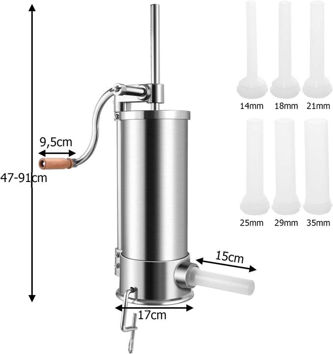 Produktbild Goplus Wurstfüller mit 4 Füllrohren