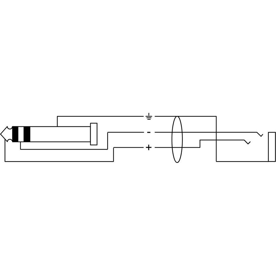 Thumbnail - Cordial Cfm 5 Vk (5 m, 6.3mm Klinke (Jack)), Audio Kabel