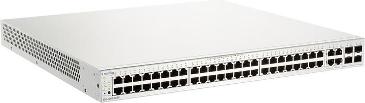 Produktbild D-Link Switch 48G 4SFP PoE 370W Nucl 48x10/100/1000 4xSFP PoE Nuclias (52 Ports)