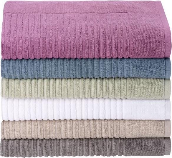 Produktbild Lehner Badevorleger mit Streifen, anthrazit (70 x 70 cm)