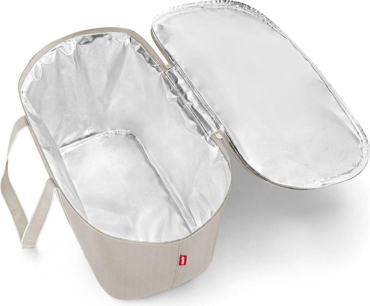 Actual product image reisenthel coolerbag herringbone sand (20 l)