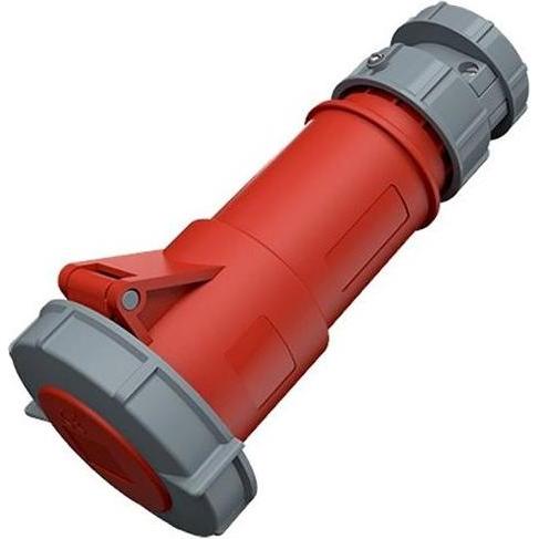 Mennekes, Netzstecker + Netzkupplung, 3907 Kupplung PowerTOP, 32A5p6h400V, IP67