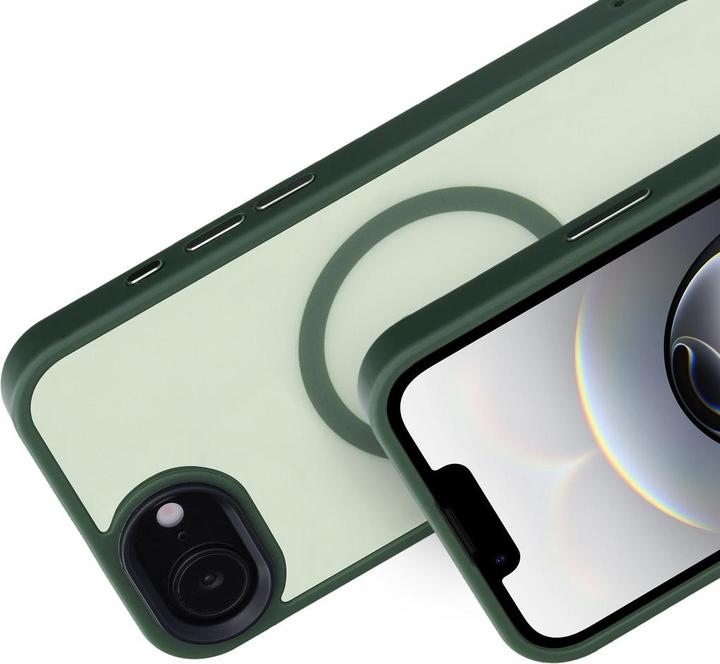 Produktbild Mobiparts Hardcover Apple iPhone 16e Satin Green(Magsafe Compatible) (Apple iPhone 16e)