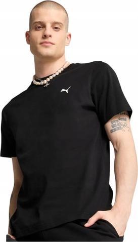 Actual product image Puma Ess – T-Shirt mit kleinem Logo in Schwarz (L)