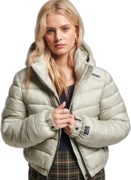 Produktbild Superdry Leichte kurze Daunenjacke, Damen (L)