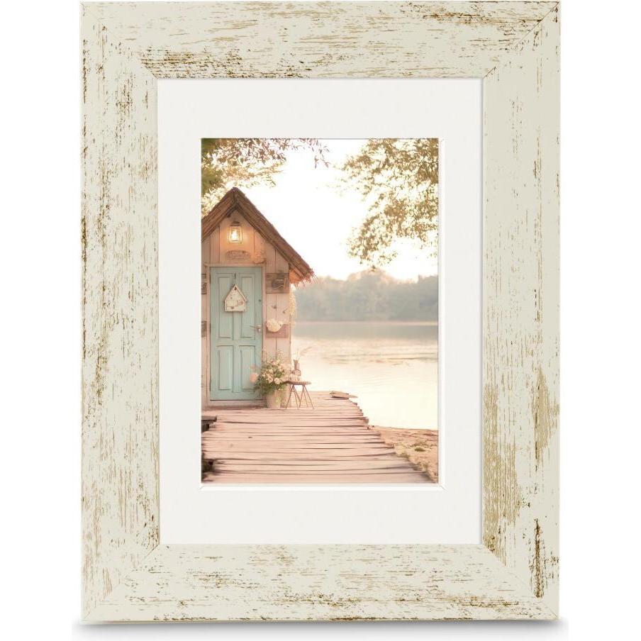 Hama, Cornice, Bilderrahmen "Cottage" Altweiss 10 x 15 cm (10 x 15 cm, 7 x 10 cm)