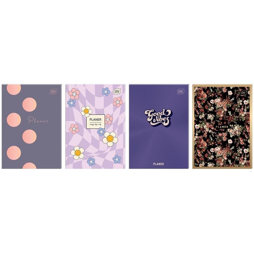 Interdruk, Agenda, Planer A5/80K Metallic-Mix (A5, 1 settimana / 2 pagine)