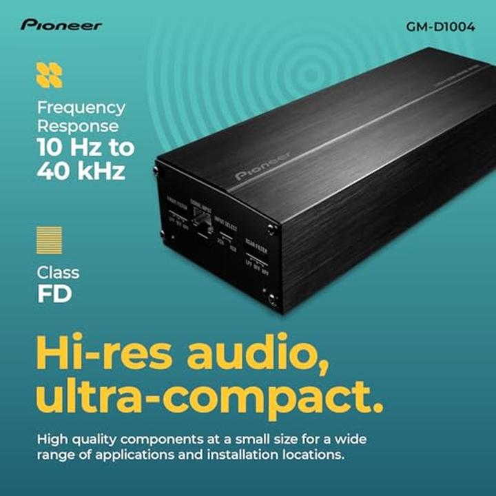 Actual product image Pioneer Gm-D1004 (4-channel amplifier)