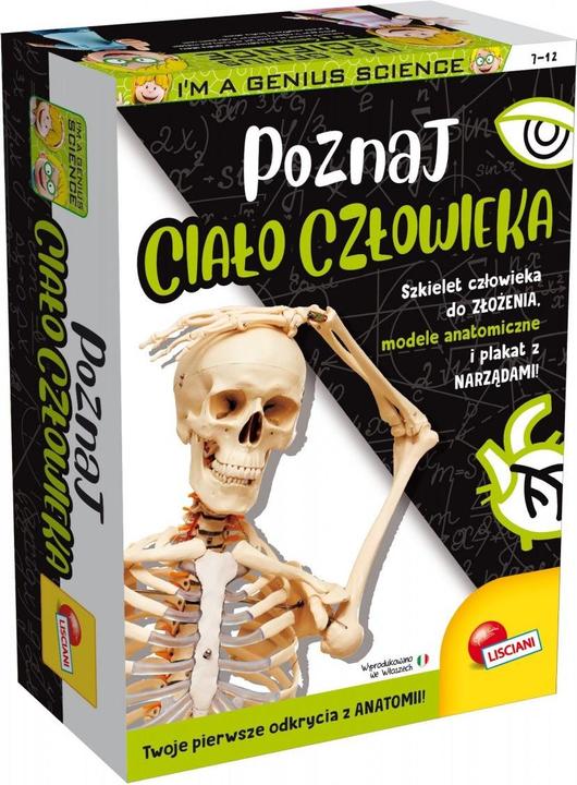Actual product image Lisciani I am a genius science kit. Learn about the human body
