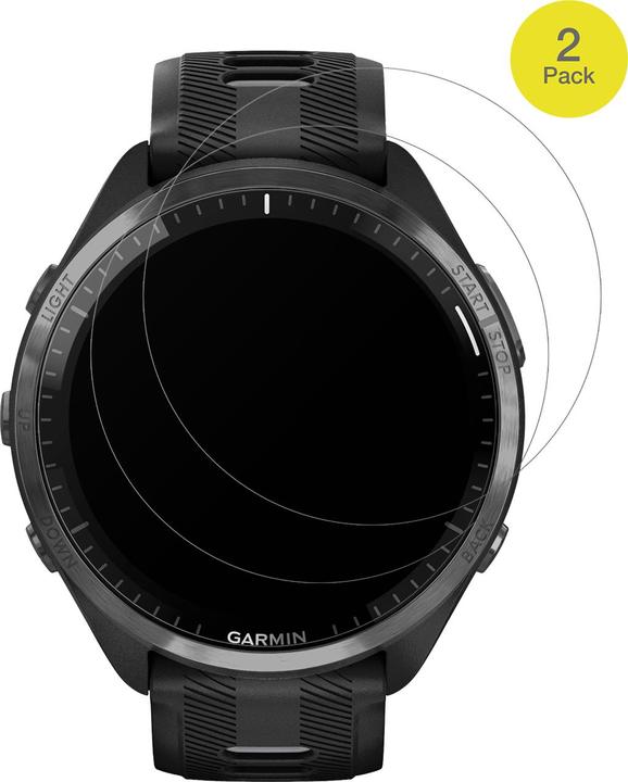Produktbild Dipos Full Cover Schutzfolie Matt (Garmin Forerunner 965)
