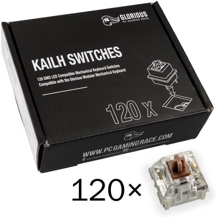 Produktbild Glorious PC Gaming Race Kailh Speed Bronze Switches (120 Stück)