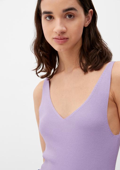 Produktbild s.Oliver Strickpullunder Stricktop mit V-Ausschnitt (M)