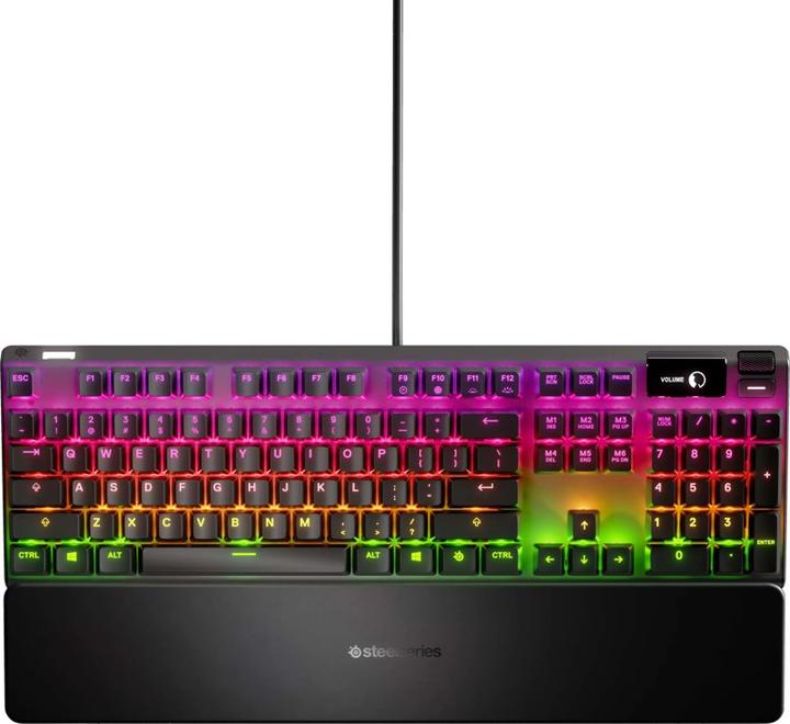 Produktbild SteelSeries Mechanical gaming keyboard Apex 7, Red Switch, US layout (USA, Kabelgebunden)