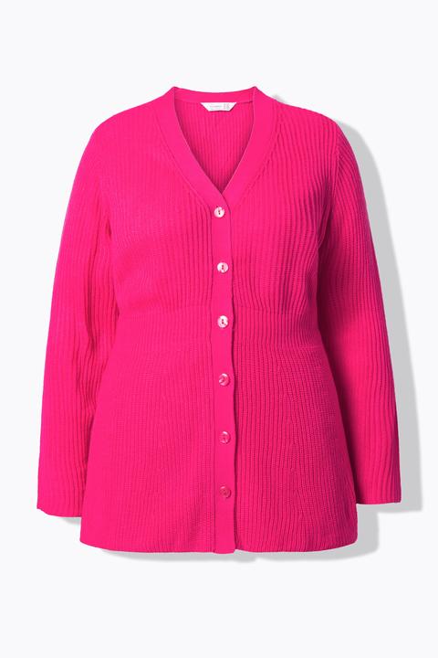 Produktbild Miamoda Strickjacke, A-Linie, Schösschen, Langarm