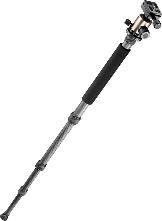 Produktbild mantona Titanium Carbon 2 in 1 Stativ, 159cm (Carbon)