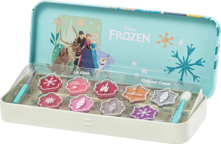 Actual product image Markwins Lip Smacker Frozen Lip & Face Colour Tin Colourful Safe-to-Use Makeup Giftset for Kids