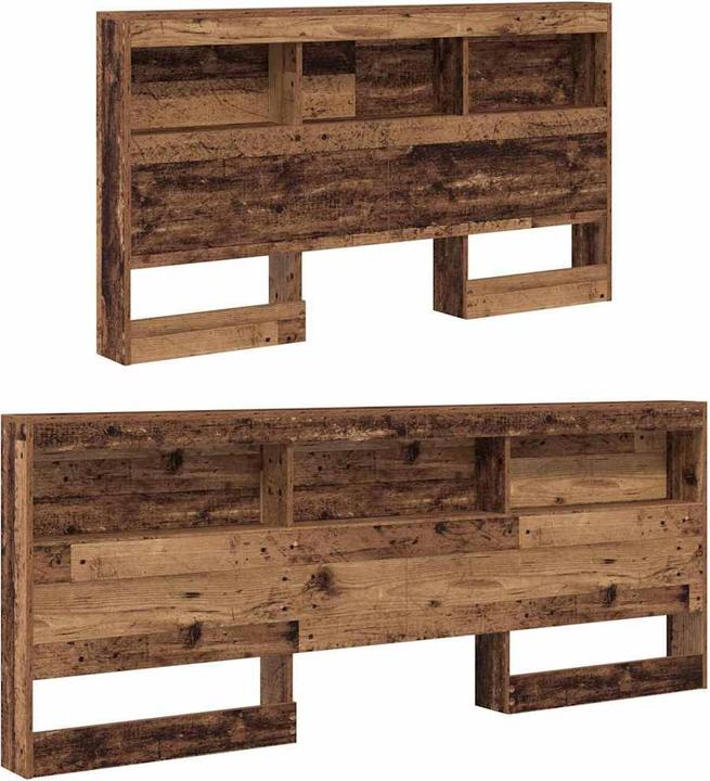 Actual product image vidaXL Headboard with bookshelf