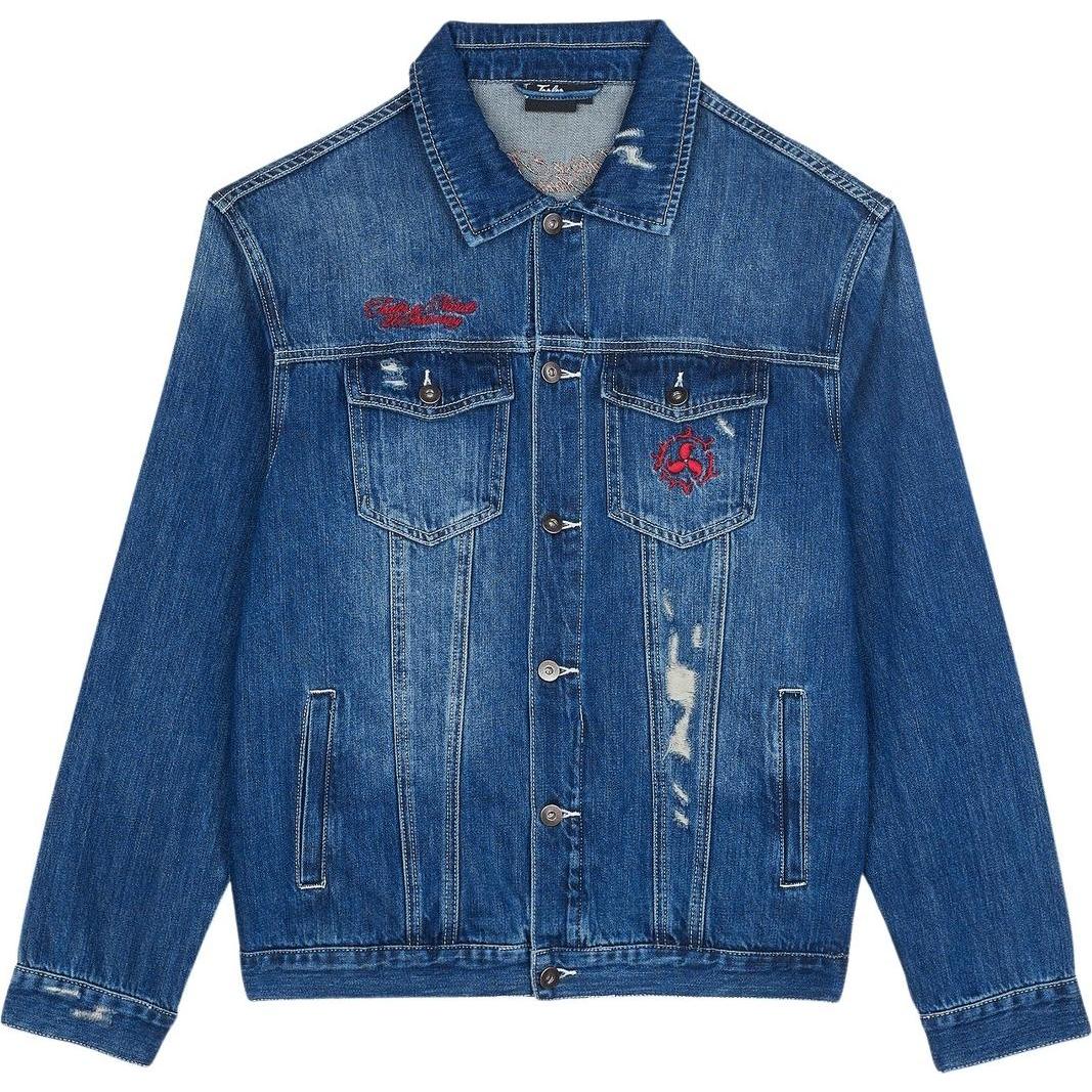 Tealer, Jacke, jeansjacke ushiwa (XS), Blau, XS
